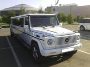 Аренда лимузина MB G-class G63 AMG и MB S-class W221 в Астане.