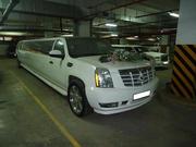 Кортеж. лимузин Cadillac Escalade и MB G-class G63 AMG в Астане.